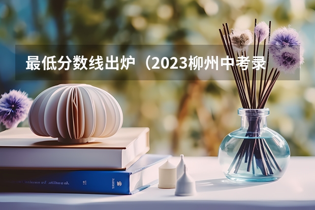 最低分数线出炉（2023柳州中考录取分数线最新公布）