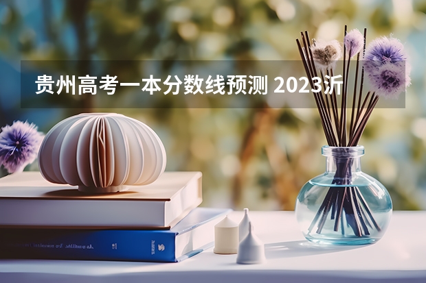 贵州高考一本分数线预测 2023沂水中考录取分数线最新公布