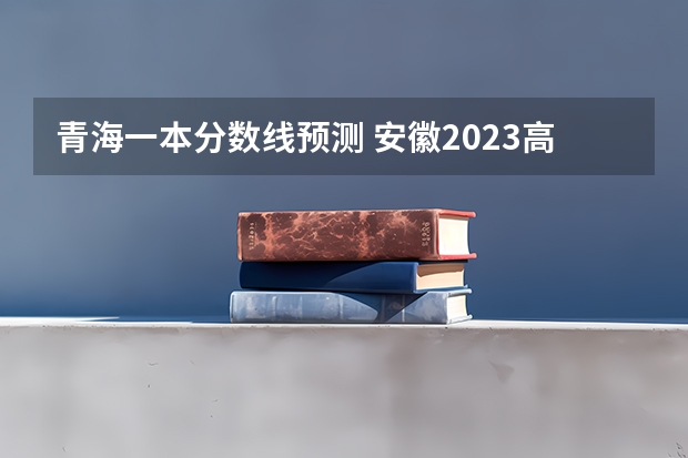 青海一本分数线预测 安徽2023高考本科第一批院校投档分数线及位次【文科】