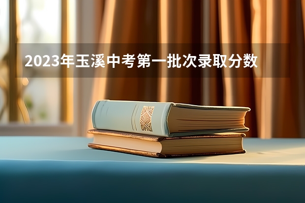 2023年玉溪中考第一批次录取分数线公布（2023年保定中考省级示范高中录取分数线）