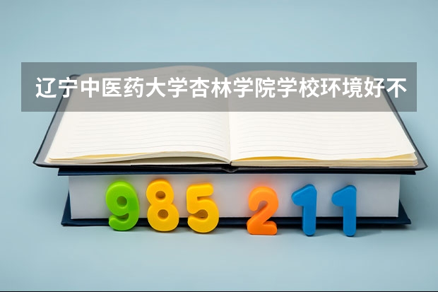 辽宁中医药大学杏林学院学校环境好不好 辽宁中医药大学杏林学院宿舍环境怎么样