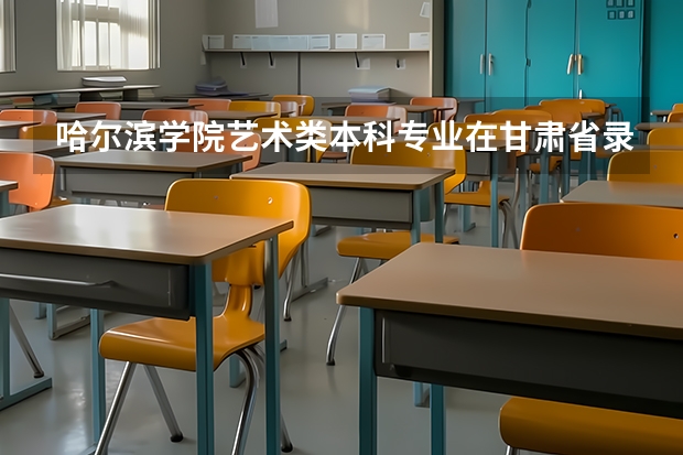 哈尔滨学院艺术类本科专业在甘肃省录取分数线（福建高考总分及各科分数）