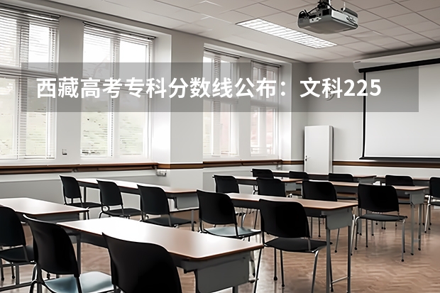 西藏高考专科分数线公布：文科225分（广东财经大学3+1国际班本科录取分数线）