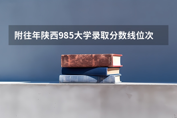 附往年陕西985大学录取分数线位次（山东高考总分及各科分数）